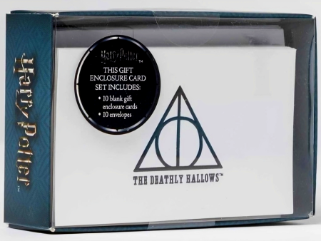 Harry Potter: Deathly Hallows Foil Gift Enclosure Cards (Set Of 10) Hot on Sale