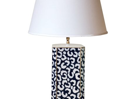 Dana Gibson Black Leo Table Lamp on Sale