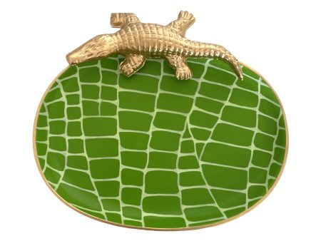 Croc Tray, Green For Sale