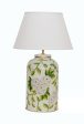 White Chintz Tea Caddy Lamp Fashion