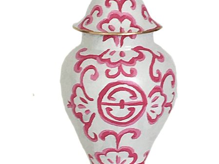 Sultan in Pink Ginger Jar, Medium For Sale