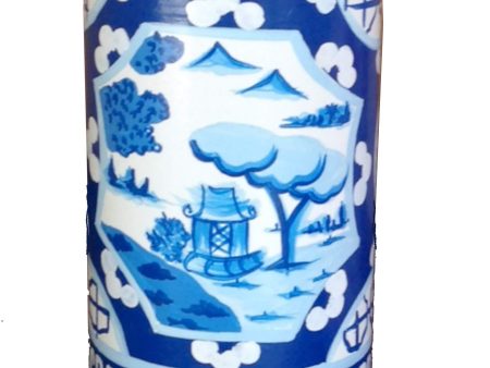 Dana Gibson Canton in Blue Pen Cup Online Hot Sale