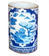 Dana Gibson Canton in Blue Pen Cup Online Hot Sale