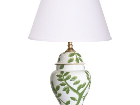 Cliveden Lamp in Green For Cheap