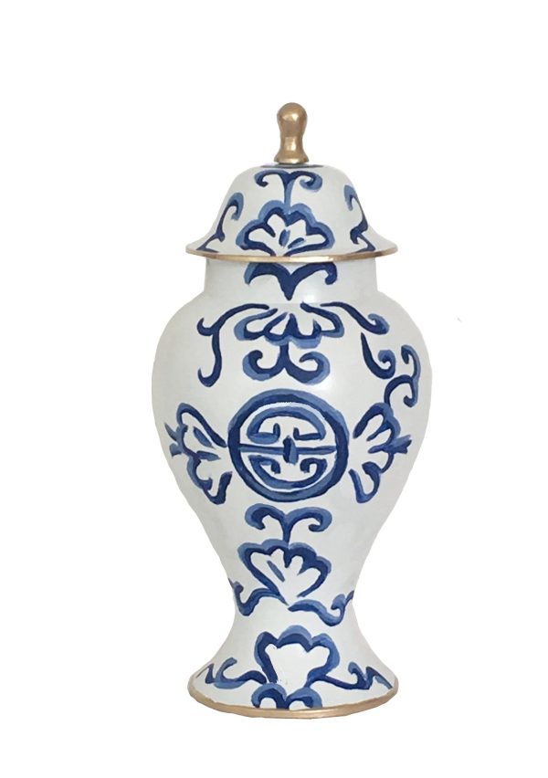 Sultan in Blue Ginger Jar, Medium Online Sale