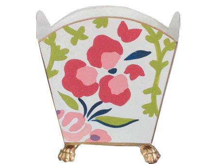 Summer Chintz Cachepot, Large or Small Online now