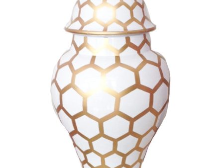 Ginger Jar, Small in Gold Mesh Supply