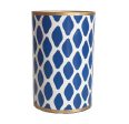 Dana Gibson Parsi Navy Pen Cup Hot on Sale