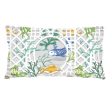 Dana Gibson Fish Bowl Lumbar in Blue Fashion