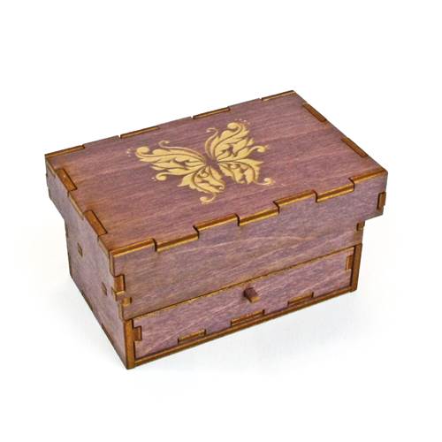 Trinket Boxes - Purple For Sale