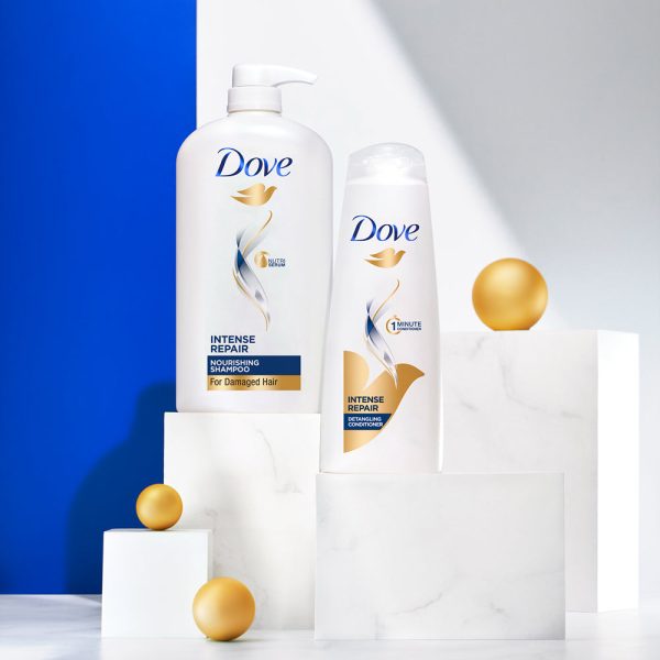 Dove Intense Repair Shampoo 1L & Conditioner 335ml (Combo Pack) Online Hot Sale