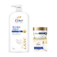 Dove Intense Repair Shampoo 1L & Dove 10 in 1 Deep Repair Treatment Hair Mask 300 ml, for damaged hair Supply