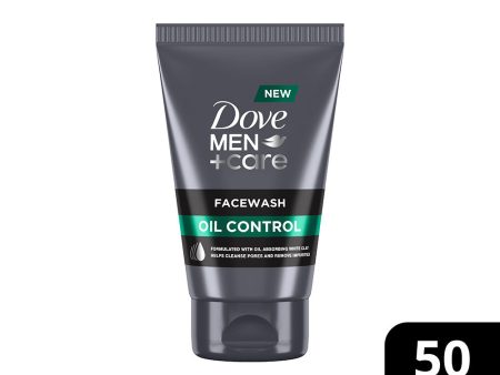 Dove Men+care oil control facewash, 50ml Online Sale