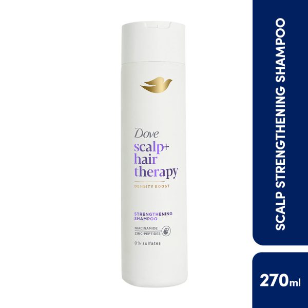 Dove Scalp+Hair Therapy Sulphate Free Density Boost Strengthening Shampoo- Niacinamide&Zinc-peptides Online