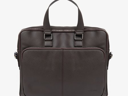 Borsa 24h in saffiano moro Sale