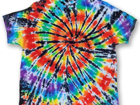 Black Rainbow Vortex Spiral - XL Online Sale