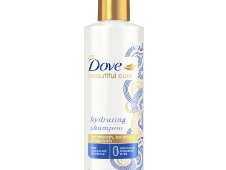 Dove Beautiful Curls Sulphate Free Shampoo 380ml, For Curly Hair For Sale