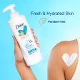 Body Love Light Hydration Body Lotion 400ml & Body Love Silky Pampering Body Cream 300g, Paraben Free (Combo Pack) For Cheap