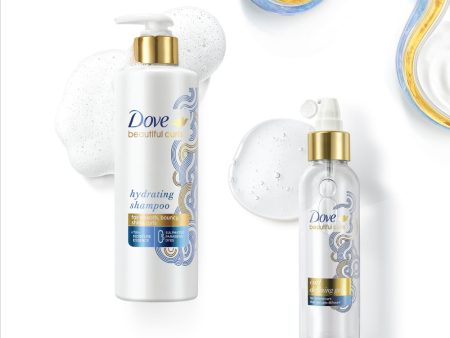 Dove Beautiful Curls Shampoo 380ml & Defining Hair Gel 100ml (Combo Pack) Supply