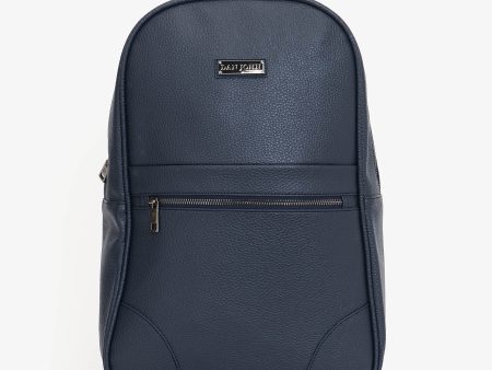 Zaino ecopelle blu Sale