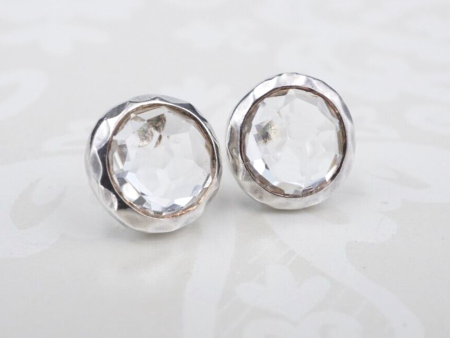 Ippolita Rock Candy Crystal Stud Earrings Sterling Silver 0.42  Quartz ES2580 Hot on Sale