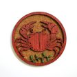 Wood & Cork Coasters - Crab For Discount