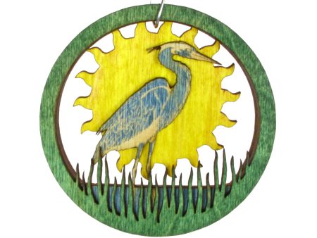 Layered Ornament - Great Blue Heron Online Sale