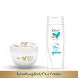 Body Love Silky Pampering Body Cream 300g & Body Love Light Hydration Body Lotion 100ml, Paraben Free (Combo Pack) Fashion