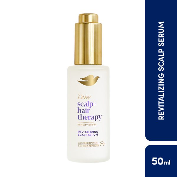 Dove Scalp+Hair Therapy Density Boost Revitalizing Scalp Serum- 2.5% Niacinamide &1.5% Zinc-peptides Cheap