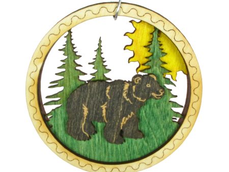 Layered Ornament - Bear on Sale