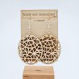 Wooden Earrings - Matrix on Sale