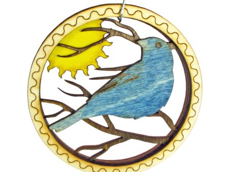 Layered Ornament - Indigo Bunting Discount