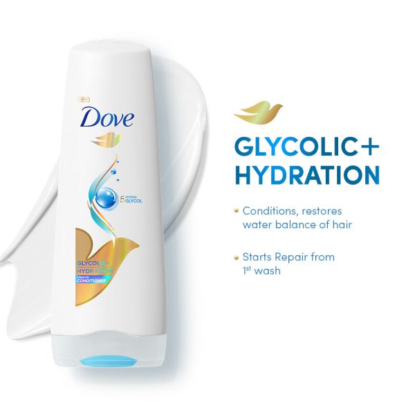 Dove Glycolic Hydration Conditioner - 175ml For Sale