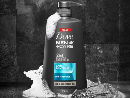 Dove Men+Care Anti Dandruff 2in1 Shampoo+Conditioner Online now