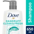 Dove Dandruff Clean & Fresh Shampoo 650ml & Conditioner 175ml (Combo Pack) Cheap