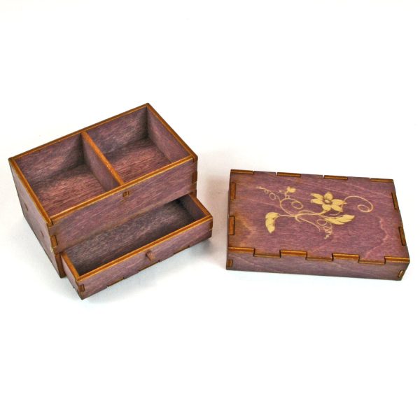 Trinket Boxes - Purple For Sale