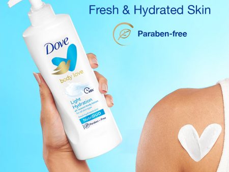 Dove Light Hydration Body Lotion Supply