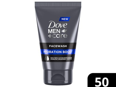 Dove Men+care Hydration Boost facewash, 50ml Online Hot Sale