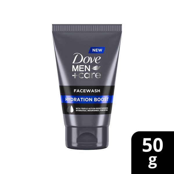 Dove Men+care Hydration Boost facewash, 50ml Online Hot Sale