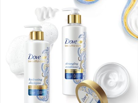 Dove Beautiful Curls Shampoo 380ml, Conditioner 380ml & Hair Mask 300ml (Combo Pack) For Cheap