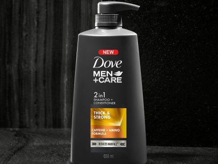 Dove Men+Care Thick & Strong 2in1 Shampoo+Conditioner Online now