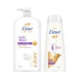 Dove Daily Shine Shampoo 1L & Conditioner 335ml(Combo Pack) on Sale