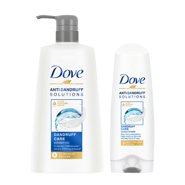 Dove Dandruff Care Shampoo 650ml & Conditioner 175ml (Combo Pack) Sale