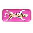 Pink Leopard Tray, Small Hot on Sale