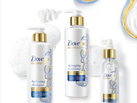 Dove Beautiful Curls Shampoo 380ml, Conditioner 380ml & Hair Gel 100ml (Combo Pack) Supply