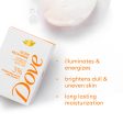 Dove Glow Recharge Exfoliating Beauty Bar with 3% Brightening serum + Vitamin C, 375g (125g x 3) Cheap