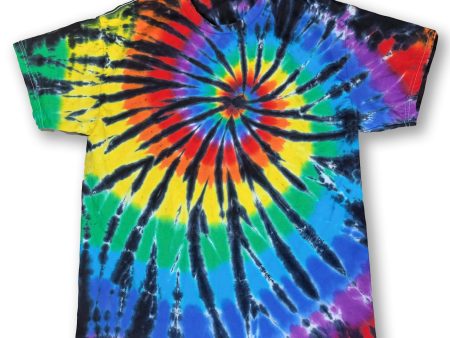 Rainbow Swirl w  Black - L For Cheap