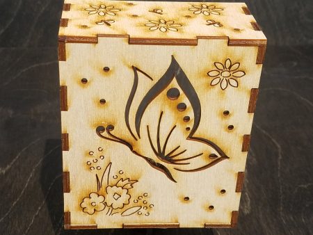 Intricate Wooden Night Light_butterfly Online Sale