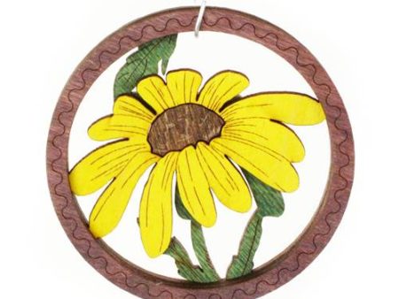 Layered Ornament - Black Eyed Susan Cheap