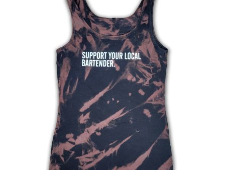 Support Your Local Bartender Upcycle - Women s M Fashion